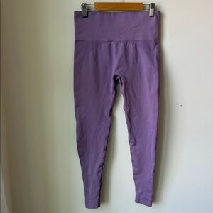 SET Active Leggings in Lavender Purple Workout Athleisure Gym Size M